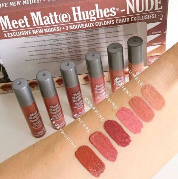 ٻҾ2 ͧԹ : ****The Balm Meet Matte Hughes 6 Mini Long Lasting Liquid Lipstick - Nude ԻԹ 6  ੴբ´  3  շ͡ա 3  յⷹ鴹ӵ  鴪 紼Ե͡ҨӹǹӡѴ شʹԤԴԻ