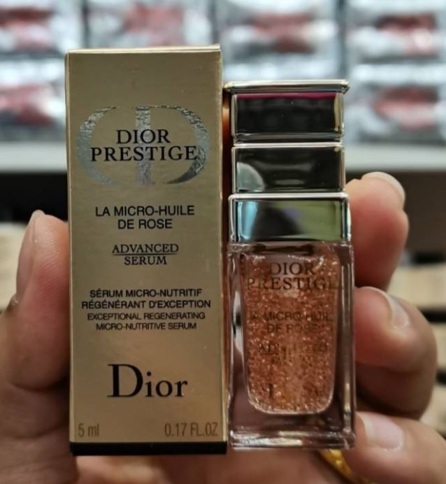 ٻҾ2 ͧԹ : Dior Prestige La Micro-Huile de Rose Advanced Serum Ҵͧ 5ml. ԵԹٵ ˹ҹЪѺѹͧ⺷͡ §á֡Ҽ٢ ҡҧͧ 4 ѻ ֡Ҽŧ֧ 3 