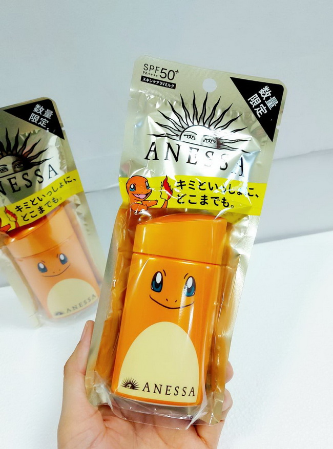 ٻҾ3 ͧԹ : Shiseido Anessa Perfect UV Sunscreen Skincare Milk SPF50+ PA++++ 60 ml. (Pokemon Limited Edition) ѹᴴǴͧٵâ´ ʹԴǤѹᴴᾤࡨشѡ ANESSA x Pokemon Ǵǡ͹ҴٵùӹѺ˹мǡ ѹ ҧ͡