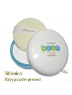 Shiseido Baby Pressed Powder 50g แป้งเด็กอัดแข็งสีขาว สูตรอ่อนโยนจากชิ เซโด้ มาพร้อมกับพัฟแสนนุ่ม เนื้อแป้งสีขาวเนียนละเอียดและโปร่งบาง มอบความเนียนสวยใสอย่างเป็นธรรมชาติ และเบาสะบายผิว ขนาดพกพาสะดวก 