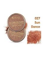 **พร้อมส่ง Rimmel Natural Bronzer # # 027 Sun Dance สีน้ำตาลเข้มประกายชิมเมอร์ทอง บรอนเซอร์ยอดนิยม เนื้อเนียนละเอียด ใช้ทำเป็นเฉดดิ้งให้ใบหน้าเรียวได้รูป ดูมีมิติ หรือใช้ปัดแทนบลัชออนโทนน้ำตาลอ่อนๆ  มีประกาย shimmer นิดๆ ค่ะ  