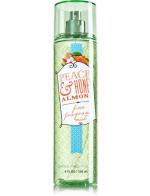Bath & Body Works Peach & Honey Almond Fine Fragrance Mist 236 ml. สเปร์ยน้ำหอมที่ให้กลิ่นติดกายตลอดวัน กลิ่นหอมละมุนของกลิ่นพีชผสมกลิ่นวนิลลา หอมอ่อนๆ หวานๆ น่ารักดีคะ Bath & Body Works Peach & Honey Almond Fine Fragrance Mist 236 ml. สเปร์ยน้ำหอมที่ให้กลิ่นติดกายตลอดวัน กลิ่นหอมละมุนของกลิ่นพีชผสมกลิ่นวนิลลา หอมอ่อนๆ หวานๆ น่ารักดีคะ