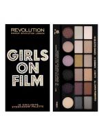*พร้อมส่ง*Makeup Revolution MUR Salvation Palette Girls on Film แบรนด์ใหม่จากอังกฤษ พาเลทอายเชโดว์ 18 สี โทนธรรมชาติชมพูม่วง มีเนื้อแมท 6 สี กับเนื้อชิมเมอร์ 12 สี สีสวยระยิบระยับ เม็ดสีเข้มเนื้อเนียนละเอียด ติดทน