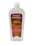 **พร้อมส่ง**Instituto Espanol Cocoa Body Oil 400 ml. บอดี้ออยล์บำรุงผิวจากน้ำมันโกโก้ เพิ่มชั้นปกป้องเก็บล็อความชุ่มชื้น ช่วยให้ผิวนุ่มลื่น ผิวแห้ง ผิวผื่นคัน และแอนตี้ออกซิแดนซ์ ทำให้ดีต่อผิวแห้งมาก ที่ช่วยลดเลือนริ้วรอยและแผลเป็น ในการบำรุงผม สามารถดูดซ
