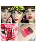 *ŴҤ 1090 ҷ*Lime Crime Velvetines Liquid Matte Lipstick True Love Set (Limited Edition) ԻԤԤ 3 µҧ 觺͡˭ԧҧѴਹ ժⷹҹ ժᴧǨ ᴧǧش