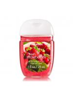 **พร้อมส่ง**Bath & Body Works Fresh Strawberries PocketBac Sanitizing Hand Gel 29 ml. เจลล้างมือขนาดพกพาแบบไม่ต้องใช้น้ำ สูตรแอนตี้แบคทีเรีย ฆ่าแบคทีเรียได้ 99.9% กลิ่นหอมหวานของสตรอเบอรี่ผลสด