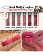 *พร้อมส่ง*The Balm Meet Matte Hughes 6 Mini Long Lasting Liquid Lipstick Set Limited Edition เซ็ทลิปแมท 6 สีขายดีของเดอะบาล์ม ในขนาดพกพา เซ็ทเดียวสวยได้ทั้งอาทิตย์ไม่ซ้ำสี คุ้มมาก ด้วยเป็นสุดยอดลิปแมทที่ได้รับการยอมรับ