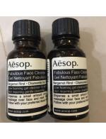 Aesop Fabulous Face Cleanser Gel ขนาดทดลอง 15ml. คลีนเซอร์เนื้อเจลสูตรฟองน้อยเหมาะสำหรับผิวธรรมดาและผิวแพ้ง่าย เป็นผลิตภัณฑ์ทำความสะอาดผิวที่ได้รับความนิยมสูง ด้วยสูตรเจลที่ผสานพลังจากน้ำมันมะกอก ชาเขียว และอโลเวราช่วยทำความสะอาดให้กับผิวอย่าง Aesop Fabulous Face Cleanser Gel ขนาดทดลอง 15ml. คลีนเซอร์เนื้อเจลสูตรฟองน้อยเหมาะสำหรับผิวธรรมดาและผิวแพ้ง่าย เป็นผลิตภัณฑ์ทำความสะอาดผิวที่ได้รับความนิยมสูง ด้วยสูตรเจลที่ผสานพลังจากน้ำมันมะกอก ชาเขียว และอโลเวราช่วยทำความสะอาดให้กับผิวอย่าง