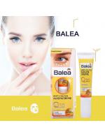 Balea Q10 Anti-Wrinkle Eye Cream with Omega-complex 15ml. ครีมบำรุงรอบดวงตาสูตรเข้มข้น ช่วยบำรุงฟื้นฟูปกป้องผิวรอบดวงตาให้ชุ่มชื้น นุ่มนวล เพิ่มความยืดหยุ่นให้ผิวกระชับขึ้น และลดเลือนริ้วรอยร่องลึกให้ดูตื้นขึ้นอย่างสังเกตได้ปราศจากน้ำหอมใช้ได้