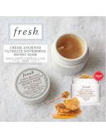 Fresh Creme Ancienne Ultimate Nourishing Honey Mask ขนาดทดลอง 15ml. มาส์กน้ำผิ้งบริสุทธิ์ มีประสิทธิภาพสูงยิ่งกว่ามาส์กใดๆ ให้การบำรุงผิวได้ยาวนานกว่า 6 ชั่วโมง พร้อมทั้งเพิ่มความยืดหยุ่น นุ่มเรียบเนียน ปกป้องผิวจากการเกิดริ้วรอย และฟื้นฟูสภาพ Fresh Creme Ancienne Ultimate Nourishing Honey Mask ขนาดทดลอง 15ml. มาส์กน้ำผิ้งบริสุทธิ์ มีประสิทธิภาพสูงยิ่งกว่ามาส์กใดๆ ให้การบำรุงผิวได้ยาวนานกว่า 6 ชั่วโมง พร้อมทั้งเพิ่มความยืดหยุ่น นุ่มเรียบเนียน ปกป้องผิวจากการเกิดริ้วรอย และฟื้นฟูสภาพ