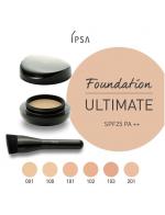 IPSA Foundation Ultimate 16g. พร้อมแปรง รองพื้นสูตรที่ดีที่สุดของอิปซ่า ตอบสนองความเป็นที่สุดให้ผิวคุณเปล่งประกาย เรียบเนียน ดูฉ่ำ พร้อมควบคุมความมัน เนื้อรองพื้นบางเบา เรียบเนียน ไม่ทำให้ผิวดูหมองระหว่างวัน พร้อมแปรงขนนุ่มที่ออกแบบมาเพื่อเข IPSA Foundation Ultimate 16g. พร้อมแปรง รองพื้นสูตรที่ดีที่สุดของอิปซ่า ตอบสนองความเป็นที่สุดให้ผิวคุณเปล่งประกาย เรียบเนียน ดูฉ่ำ พร้อมควบคุมความมัน เนื้อรองพื้นบางเบา เรียบเนียน ไม่ทำให้ผิวดูหมองระหว่างวัน พร้อมแปรงขนนุ่มที่ออกแบบมาเพื่อเข