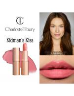 **พร้อมส่ง**Charlotte Tilbury K.I.S.S.I.N.G Lipstick สี Kidman's Kiss ลิปสติกเนื้อเนียนนุ่มที่มาในแพคเกจสุดหรู สีสวยมากเหมาะสำหรับผิวของสาวเอเซีย โดยเมคอัพอาร์ตทิสอย่าง Chalotte Tilbury เคลมว่าเป็นลิปสติคเนื้อดี เม็ดสีแน่นและติดทนนาน อีกทั้งไม่ทำให้ร