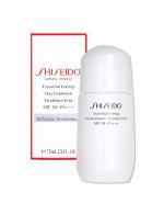 Shiseido Essential Energy Day Emulsion SPF 30 PA+++ 75ml. อิมัลชั่นสูตรกลางวัน (Day Emulsion) เนื้อฉ่ำชุ่ม สดชื่น ช่วยลดเลือนริ้วรอยแห่งวัย ผิวคล้ำหมอง ผิวแห้งกร้าน และสัญญาณอื่น ๆ ที่เกิดจากอาการผิวขาดพลัง เผยผิวให้ดูเนื้อผิวชื่นชุ่ม นุ่มเนีย