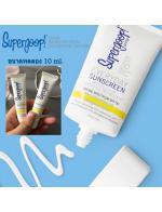 **พร้อมส่ง**Supergoop! Everyday Sunscreen Broad Spectrum SPF50 with Natural Oat Extract ขนาดทดลอง 10ml. โลชั่นกันแดดสูตรกันน้ำที่ใช้ได้กับทั้งใบหน้าและผิวกายกันเหงื่อกันน้ำ สามารถใช้ทาลงเล่นน้ำได้นานถึง 80 นาที เหมาะสำหรับทุกสภาพผิว เป็นครีมกันแดดที่ประสิ **พร้อมส่ง**Supergoop! Everyday Sunscreen Broad Spectrum SPF50 with Natural Oat Extract ขนาดทดลอง 10ml. โลชั่นกันแดดสูตรกันน้ำที่ใช้ได้กับทั้งใบหน้าและผิวกายกันเหงื่อกันน้ำ สามารถใช้ทาลงเล่นน้ำได้นานถึง 80 นาที เหมาะสำหรับทุกสภาพผิว เป็นครีมกันแดดที่ประสิ