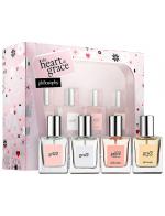 *พร้อมส่ง*Philosophy The Heart of Grace Set 4 Items (Limited Edition) เซ็ตของขวัญ ต้อนรับเทศกาลแห่งความสุข จากฟิลอสโซฟี รวบรวมน้ำหอม The Heart of Grace 4 กลิ่นเสมือน 4 สาวที่มีนิสัยแตกต่าง ได้แก่ สาวหวาน, สาวโรแมนติก, สาวสปอร์ตเกิร์ล หรือจะเป็นสาวเซ็กซี *พร้อมส่ง*Philosophy The Heart of Grace Set 4 Items (Limited Edition) เซ็ตของขวัญ ต้อนรับเทศกาลแห่งความสุข จากฟิลอสโซฟี รวบรวมน้ำหอม The Heart of Grace 4 กลิ่นเสมือน 4 สาวที่มีนิสัยแตกต่าง ได้แก่ สาวหวาน, สาวโรแมนติก, สาวสปอร์ตเกิร์ล หรือจะเป็นสาวเซ็กซี