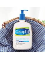 Cetaphil Gentle Skin Cleanser 591 ml. เซตาฟิลล้างหน้า สำหรับผิวบอบบาง แห้ง แพ้ง่ายหรือผิวปกติ ไม่มีส่วนผสมของสบู่และน้ำหอมจึงลดโอกาสการเกิดอาการแพ้ หรือระคายเคือง ลดการเกิดสิว ผิวหน้าอักเสบ จุดด่างดำ ไม่ทิ้งความมันบนใบหน้า มีค่าpH 6.5 ใกล้เคีย Cetaphil Gentle Skin Cleanser 591 ml. เซตาฟิลล้างหน้า สำหรับผิวบอบบาง แห้ง แพ้ง่ายหรือผิวปกติ ไม่มีส่วนผสมของสบู่และน้ำหอมจึงลดโอกาสการเกิดอาการแพ้ หรือระคายเคือง ลดการเกิดสิว ผิวหน้าอักเสบ จุดด่างดำ ไม่ทิ้งความมันบนใบหน้า มีค่าpH 6.5 ใกล้เคีย