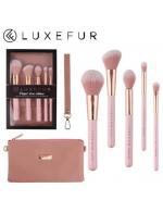 **พร้อมส่ง**Luxefur Perfect Love Edition 5 Pieces Brush Set เซ็ตแปรง 5 ชิ้น + แถมกระเป๋าแปรง เซ็ตแปรงลุคซ์เฟอร์ 5 ชิ้น มาพร้อมกระเป๋า ขนแปรงทำจากขนสังเคราะห์ คุณภาพดี ขนแปรงนุ่ม ไม่บาดหน้า ด้ามแปรงสีชมพูน่ารัก **พร้อมส่ง**Luxefur Perfect Love Edition 5 Pieces Brush Set เซ็ตแปรง 5 ชิ้น + แถมกระเป๋าแปรง เซ็ตแปรงลุคซ์เฟอร์ 5 ชิ้น มาพร้อมกระเป๋า ขนแปรงทำจากขนสังเคราะห์ คุณภาพดี ขนแปรงนุ่ม ไม่บาดหน้า ด้ามแปรงสีชมพูน่ารัก