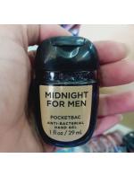 **พร้อมส่ง**Bath & Body Works Midnight for Men PocketBac Sanitizing Hand Gel 29 ml. เจลล้างมือขนาดพกพาแบบไม่ต้องใช้น้ำ สูตรแอนตี้แบคทีเรีย ฆ่าแบคทีเรียได้ 99.9% กลิ่นหอมยอดนิยมสไตล์น้ำหอมสำหรับคุณผู้ชาย ที่ให้ความหอมสดชื่นแบบสปอร์ต กลิ่นหอมยอดนิยมที่ม **พร้อมส่ง**Bath & Body Works Midnight for Men PocketBac Sanitizing Hand Gel 29 ml. เจลล้างมือขนาดพกพาแบบไม่ต้องใช้น้ำ สูตรแอนตี้แบคทีเรีย ฆ่าแบคทีเรียได้ 99.9% กลิ่นหอมยอดนิยมสไตล์น้ำหอมสำหรับคุณผู้ชาย ที่ให้ความหอมสดชื่นแบบสปอร์ต กลิ่นหอมยอดนิยมที่ม