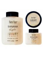 *พร้อมส่ง*Ben Nye Banana Light Luxury Powder 85g./3 oz เฉดสีใหม่เหลืองนวลอ่อนๆ แป้งฝุ่นผสมรองพื้นสำหรับสาวเอเชียใช้ในการเซ็ตรองพื้นให้ติดทนนานยิ่งขึ้นผิวหน้าเรียบเนียนดูเป็นธรรมชาติหรือเลือกใช้เป็นไฮไลต์เพื่อให้ใบหน้าแลดูมีมิติมากยิ่งขึ้น