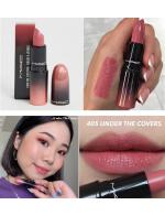 MAC Love Me Lipstick #Under the Covers ลิปสติกคอลเลกชั่นใหม่ล่าสุดที่มอบเนื้อสัมผัสซาตินสุดเนียนนุ่มด้วยสูตรบางเบาดุจอากาศให้สัมผัสแบบครีมนุ่มลื่นพร้อมการบำรุงริมฝีปากในตัว ด้วยสารสกัดจากออยล์ธรรมชาติอีมอลเลี่ยนต์ออยล์และเอสเทอร์อ MAC Love Me Lipstick #Under the Covers ลิปสติกคอลเลกชั่นใหม่ล่าสุดที่มอบเนื้อสัมผัสซาตินสุดเนียนนุ่มด้วยสูตรบางเบาดุจอากาศให้สัมผัสแบบครีมนุ่มลื่นพร้อมการบำรุงริมฝีปากในตัว ด้วยสารสกัดจากออยล์ธรรมชาติอีมอลเลี่ยนต์ออยล์และเอสเทอร์อ