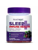 Natrol Sleep + Immune Health 50 Berry Gummies  ของแท้จาก US 100% วิตามินเม็ดกัมมี่นอนหลับ+เสริมสร้างภูมิคุ้มกันให้ร่างกายแข็งแรง รูปแบบเม็ดเจลลี่ รสเบอร์รี่ เคี้ยวหนึบ ทานง่าย มีส่วนผสมของเมลาโทนิน ,Elderberry วิตามินซี ,วิตามินดี และสังกะสี  Natrol Sleep + Immune Health 50 Berry Gummies  ของแท้จาก US 100% วิตามินเม็ดกัมมี่นอนหลับ+เสริมสร้างภูมิคุ้มกันให้ร่างกายแข็งแรง รูปแบบเม็ดเจลลี่ รสเบอร์รี่ เคี้ยวหนึบ ทานง่าย มีส่วนผสมของเมลาโทนิน ,Elderberry วิตามินซี ,วิตามินดี และสังกะสี