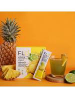 FLO Pineapple Lime Dietary Supplement Product (nfinite) 15 กรัม x 10 ซอง ผลิตภัณฑ์เสริมอาหารโฟล รสสัปปะรดมะนาวดีท็อกซ์ลำใส้ ช่วยในการขับถ่าย เหมาะกับผู้ที่มีปัญหาการขับถ่าย ท้องผูก หรือผู้ที่มักรับประทานอาหารที่ไขมันสูง