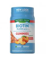 Nature's Truth Vitamins Biotin 10000 MCG Natural Peach Flavor 50 Gummies اм ʾժ ٵشҡԡ  Biotin Ѵ 10,000 mcg ҡѺҴѺзҹ 2 紡ԵԹا  ǡ׹ͧҵ