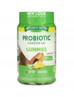 Nature's Truth Vitamins Probiotic Digestive Aid Gummies Natural Tropical 50 Vegan Gummies ͵ԡ  Tropical  ·ҹ С Ŵô͹ Ŵҡèء´ кԤѹ