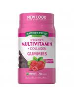 Nature's Truth Vitamins Women's Multivitamin + Collagen Gummies Natural Mixed Berry 70 Vegan Gummiesกัมมี่วิตามินรวมสำหรับผู้หญิง ผสมคอลลาเจนในรูปแบบกัมมี่ ทานง่าย รสมิกซ์เบอรี่แสนอร่อย สำหรับผู้ใหญ่ถึงวัยทองขึ้นไป เสริมสุขภาพแข็งแรง ลดความเสื่อ Nature's Truth Vitamins Women's Multivitamin + Collagen Gummies Natural Mixed Berry 70 Vegan Gummiesกัมมี่วิตามินรวมสำหรับผู้หญิง ผสมคอลลาเจนในรูปแบบกัมมี่ ทานง่าย รสมิกซ์เบอรี่แสนอร่อย สำหรับผู้ใหญ่ถึงวัยทองขึ้นไป เสริมสุขภาพแข็งแรง ลดความเสื่อ