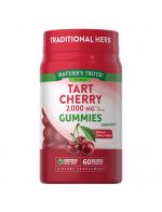 Nature's Truth Vitamins Tart Cherry 2,000mg Gummies Natural Cherry 60 Vegan Gummies กัมมี่วิตามินทาร์ตเชอร์รี่ อร่อย ทานง่ายเป็นแหล่งวิตามินเอ ซี และอีตามธรรมชาติลดผลกระทบจากความชรา ผิวพรรณสดใส  Nature's Truth Vitamins Tart Cherry 2,000mg Gummies Natural Cherry 60 Vegan Gummies กัมมี่วิตามินทาร์ตเชอร์รี่ อร่อย ทานง่ายเป็นแหล่งวิตามินเอ ซี และอีตามธรรมชาติลดผลกระทบจากความชรา ผิวพรรณสดใส