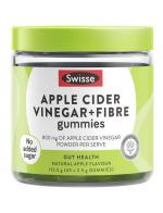 Swisse Apple Cider Vinegar + Fiber Gummies 45 Gummies รสแอปเปิ้ลธรรมชาติ กัมมี่แอปเปิ้ลลดพุง ลดความอยากอาหาร คุมหิว สกัดจากแอปเปิ้ลไซเดอร์เวเนก้า ช่วยให้คุณได้สัมผัสกับประโยชน์ของน้ำส้มสายชูหมักจากแอปเปิล ในรูปแบบกัมมี่แสนอร่อยโดยไม่ต้องเติมน้ำตาล และยังเ