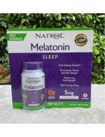 Natrol Melatonin Sleep 5 Mg 250 Tablets Strawberry ͧҡ US 100% ԵԹⷹԹẺ ʵʹ ҹ 㹻ҡ 繵ͧӵ դسѵԡ ѺʹԷ ֡͹ ͹Ѻ¢ Ѻʺ