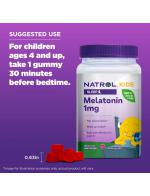 Natrol Kids Melatonin Sleep Gummies 1mg.Raspberry 180 Gummies ͧҡ US 100% ԵԹⷹԹѺ 4   ˹ѡ¡ 14 š  Ǫ¹͹Ѻ  ·ҹ ùسҾҡԡ