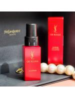 YSL Yves Saint Laurent Or Rouge Lotion ขนาดทดลอง 30 ml. โลชั่นบำรุงผิวช่วยให้ผิวหน้าแลดูสดใสเปล่งประกาย และช่วยให้รูขุมขนกระชับขึ้น เนื้อโลชั่นที่เย้ายวนชวนสัมผัส อิ่มเอิบไปด้วยความรู้สึกแห่งความชุ่มชื่น ช่วยปลอบประโลมผิวให้รู้สึกผ่อนคลาย คืนความมีชีวิตชี YSL Yves Saint Laurent Or Rouge Lotion ขนาดทดลอง 30 ml. โลชั่นบำรุงผิวช่วยให้ผิวหน้าแลดูสดใสเปล่งประกาย และช่วยให้รูขุมขนกระชับขึ้น เนื้อโลชั่นที่เย้ายวนชวนสัมผัส อิ่มเอิบไปด้วยความรู้สึกแห่งความชุ่มชื่น ช่วยปลอบประโลมผิวให้รู้สึกผ่อนคลาย คืนความมีชีวิตชี