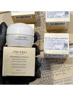 Shiseido Future Solution LX Total Protective Cream S SPF 30 ขนาดทดลอง 15 ml. ครีมบำรุงสำหรับกลางวันสูตรใหม่ เพิ่มการปกป้องผิวจากสูตรเดิม SPF 20 เป็น SPF 30 พร้อมช่วยฟื้นบำรุงและลดเลือนริ้วรอยผิวกระชับ เรียบเนียนคืนความกระจ่างใส อ่อนเยาว์เนื้อครีมเข้มข้น แ Shiseido Future Solution LX Total Protective Cream S SPF 30 ขนาดทดลอง 15 ml. ครีมบำรุงสำหรับกลางวันสูตรใหม่ เพิ่มการปกป้องผิวจากสูตรเดิม SPF 20 เป็น SPF 30 พร้อมช่วยฟื้นบำรุงและลดเลือนริ้วรอยผิวกระชับ เรียบเนียนคืนความกระจ่างใส อ่อนเยาว์เนื้อครีมเข้มข้น แ