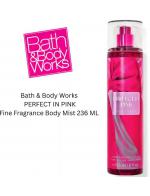 Bath & Body Works Perfect in Pink Fine Fragrance Mist 236 ml. สเปร์ยน้ำหอมที่ให้กลิ่นติดกายตลอดวัน กลิ่นหอมสดชื่นและสดใสจากเชอร์รี่หวานฉ่ำคามีเลียสีชมพู และครีมอัลมอนด์ฟูฟ่อง กลิ่นหอมละมุนที่คุณจะหลงรัก Bath & Body Works Perfect in Pink Fine Fragrance Mist 236 ml. สเปร์ยน้ำหอมที่ให้กลิ่นติดกายตลอดวัน กลิ่นหอมสดชื่นและสดใสจากเชอร์รี่หวานฉ่ำคามีเลียสีชมพู และครีมอัลมอนด์ฟูฟ่อง กลิ่นหอมละมุนที่คุณจะหลงรัก