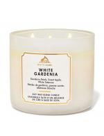 Bath & Body Works White Gardenia 3-Wick Candle 411 g. เทียนหอมสุดพิเศษ ขนาดใหญ่ มี 3 ไส้เทียน กระจายกลิ่นหอมได้ทั่วห้อง กลิ่นหอมเหมือนอยู่ท่ามกลางสวนดอกไม้อันเขียวชอุ่มและหอมหวาน มีกลิ่นดอกการ์ดีเนียสีขาว ใบไม้สีเขียวที่เพิ่งเก็บใหม่แอปเปิลหอมหวาน และ Bath & Body Works White Gardenia 3-Wick Candle 411 g. เทียนหอมสุดพิเศษ ขนาดใหญ่ มี 3 ไส้เทียน กระจายกลิ่นหอมได้ทั่วห้อง กลิ่นหอมเหมือนอยู่ท่ามกลางสวนดอกไม้อันเขียวชอุ่มและหอมหวาน มีกลิ่นดอกการ์ดีเนียสีขาว ใบไม้สีเขียวที่เพิ่งเก็บใหม่แอปเปิลหอมหวาน และ