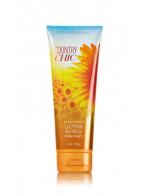 Bath & Body Works Country Chic 24 Hour Moisture Ultra Shea Body Cream 226g. ครีมบำรุงผิวสุดเข้มข้น มีกลิ่นหอมติดทนนาน กลิ่นหอมจากผลมะนาว ดอกไม้ป่า ในฤดูใบไม้ผลิ ให้ความรู้สึกสดชื่นเป็นธรรมชาติ เหมือนเราได้ท่องไปในชนบทของอเมริกาเลยคะ  Bath & Body Works Country Chic 24 Hour Moisture Ultra Shea Body Cream 226g. ครีมบำรุงผิวสุดเข้มข้น มีกลิ่นหอมติดทนนาน กลิ่นหอมจากผลมะนาว ดอกไม้ป่า ในฤดูใบไม้ผลิ ให้ความรู้สึกสดชื่นเป็นธรรมชาติ เหมือนเราได้ท่องไปในชนบทของอเมริกาเลยคะ