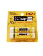 Chap Ice Beeswax Lip Balm Stick (แพ็คคู่) ลิปบาล์สูตรขี้ผึ้ง เข้มข้นบำรุงพิเศษสำหรับริมฝีปากที่แงแตกง่าย เคลือบบำรุง ลดรอยแตก ให้เนียนนุ่มชุ่มชื่น Chap Ice Beeswax Lip Balm Stick (แพ็คคู่) ลิปบาล์สูตรขี้ผึ้ง เข้มข้นบำรุงพิเศษสำหรับริมฝีปากที่แงแตกง่าย เคลือบบำรุง ลดรอยแตก ให้เนียนนุ่มชุ่มชื่น