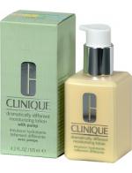 CLINIQUE Dramatically Different Moisturizing Lotion 125ml. มอยเจอร์ไรเซอร์สำหรับผิวแห้ง-ผิวผสม มอยซ์เจอไรเซอร์สีเหลืองนวลที่มอบความชุ่มชื่นแก่ผิวอย่างล้ำลึก ทำให้ผิวนุ่ม เนียนเรียบขึ้น สูตรนี้เป็นเนื้อโลชั่นซึมง่าย ไม่เหนอะหนะ ใช้ทาบริเวณที่ผิ CLINIQUE Dramatically Different Moisturizing Lotion 125ml. มอยเจอร์ไรเซอร์สำหรับผิวแห้ง-ผิวผสม มอยซ์เจอไรเซอร์สีเหลืองนวลที่มอบความชุ่มชื่นแก่ผิวอย่างล้ำลึก ทำให้ผิวนุ่ม เนียนเรียบขึ้น สูตรนี้เป็นเนื้อโลชั่นซึมง่าย ไม่เหนอะหนะ ใช้ทาบริเวณที่ผิ