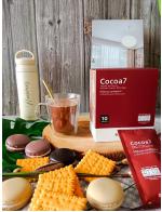 Cocoa7 SUPPLE-ME โกโก้เซเว่น 10 ซองเครื่องดื่มโกโก้ รสชาติเข้มข้น หอมกลมกล่อม และมีประโยชน์ต่อสายตาและช่วยผ่อนคลายสมอง ทางเลือกของความอร่อยคอโกโก้ห้ามพลาด หากยังเน้นความอร่อยอยู่ แต่ไม่อยากอ้วน ยังอยากดูแลสุขภาพด้วย